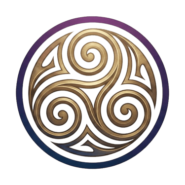 Triskle logomarca Druidesa