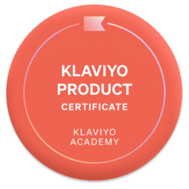 Klaviyo Product Certification