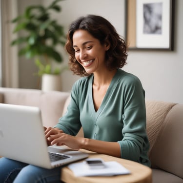 Bright living room with modern inventory