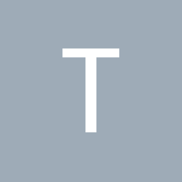 A grey square with the initials "T" written on it