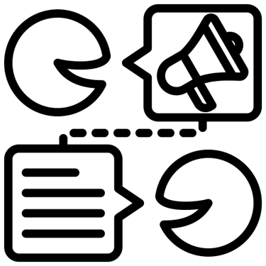 word of mouth icon