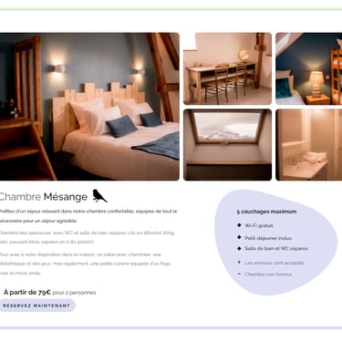 Site Web La Ferme du Veyre