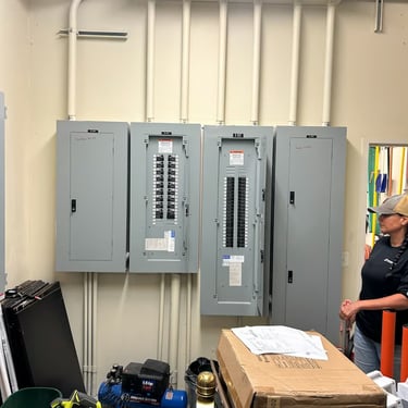Breaker box upgrade – modern NEC 2023 installation
