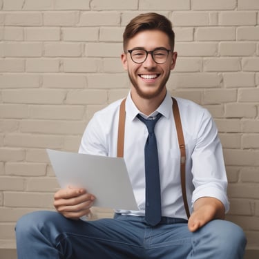 man and two women sitting beside brown wooden table close-up photography