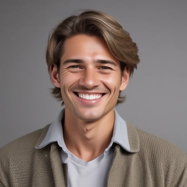 A satisfied customer using Hair Rebirth Strong skincare.