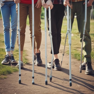An indoor sports hall with a basketball hoop and court markings. The court has a polished wooden floor with red and white lines. The ceiling is high with metal beams, and the walls have large windows covered by dark curtains. A basketball is visible in mid-air near the hoop.