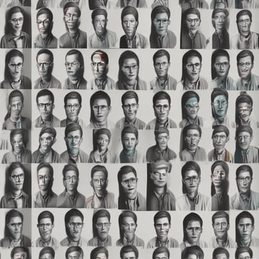 A happy customer leaving a positive review on a website.