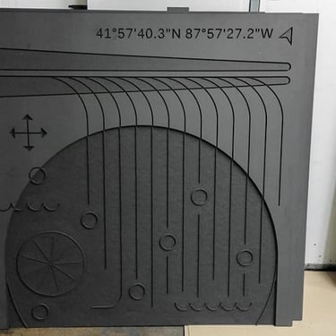 Juodo MDF Frezavimas