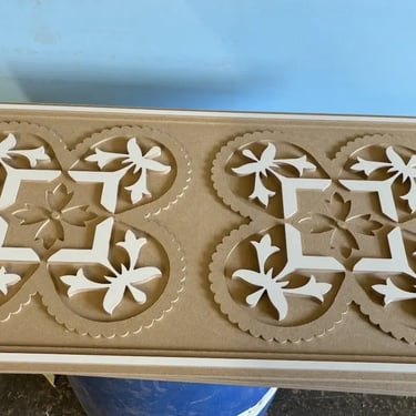 MDF pjovimas