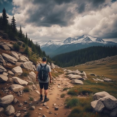 An expansive venue filled with a large audience, featuring a grand stage lit with vibrant blue and pink lights. The ceiling is decorated with a large display, and numerous screens showcase the event's branding. The atmosphere is dynamic and futuristic, reflecting a technologically advanced conference.