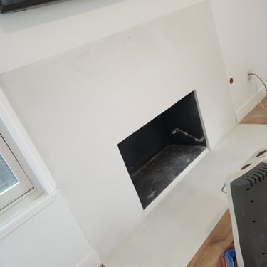 fireplace finish 