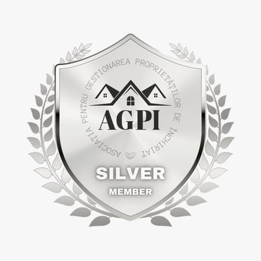 a silver badge with a silver badge and a silver badge