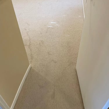 Saigon pattern carpet installed in bedroom – stylish low pile design for cozy and modern sleeping space