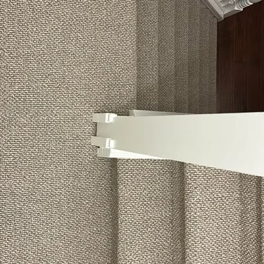 Interstellar Berber carpet installed on stairs in London Ontario – professional carpet installation by Master Carpet