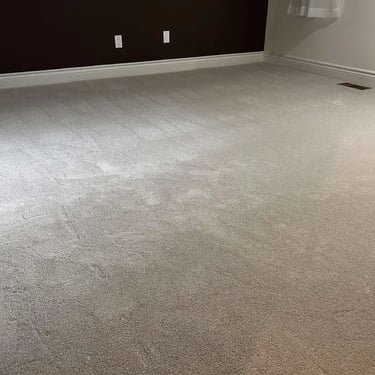 Unity 65 luxury plush carpet with soft backing installed in a bedroom – elegant, thick texture for a premium and cozy finish!