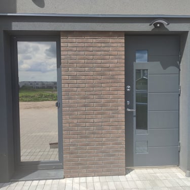 Veidrodinė ir matine plevele, apsaugine plevele