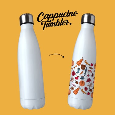 tumbler cappucino