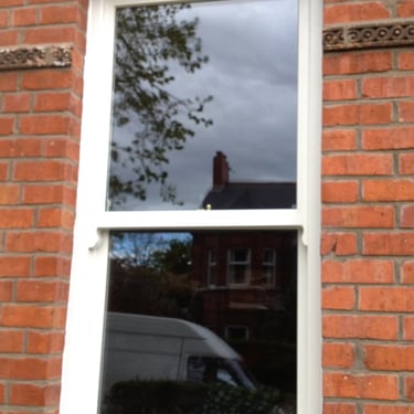 Full sliding sash window replacement in Belfast