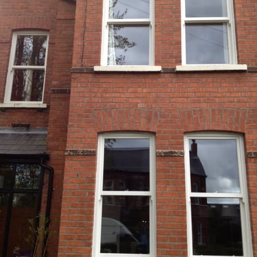 Full house sash window replacement Belfast