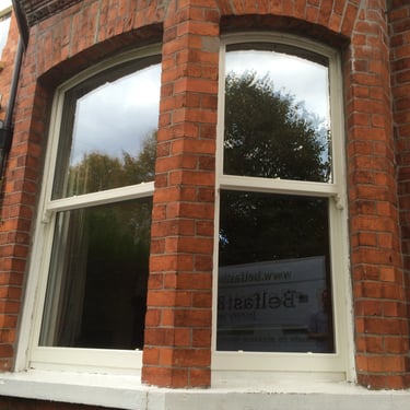 Curved top sash windows Belfast