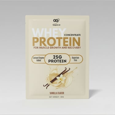 glowgains whey protein vanilla