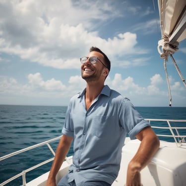A smiling woman sitting in a cozy therapy room.