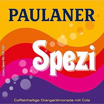 Paulaner Spezi Logo – Cola-Mix Getränk aus München