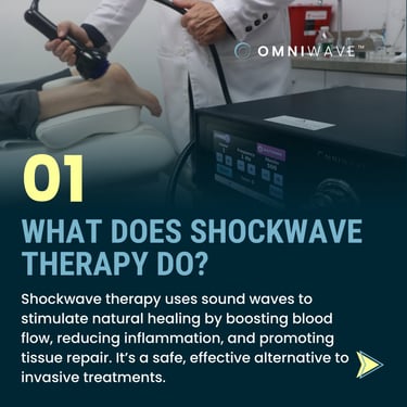 what does shockwave therapy do