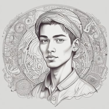 woman wearing black crew-neck shirt