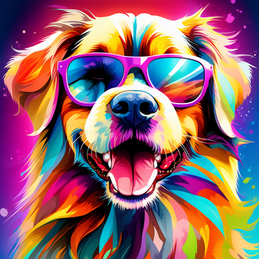 Digitale Kunst für Download - Hund