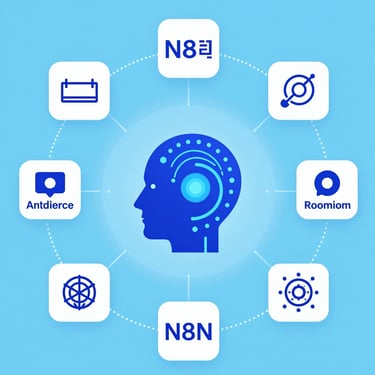 a group of wind turbines on a hill