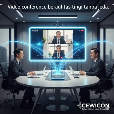 Video conference berkualitas tinggi tanpa jeda