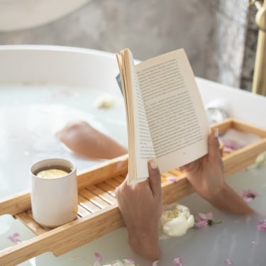 Terapia de baño con plantas