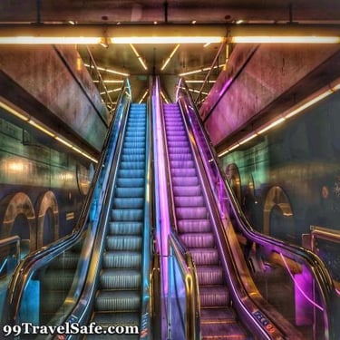 Safely Using Escalators and Elevators