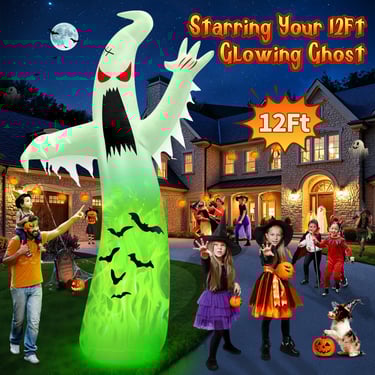 Inflatable 12' ghost