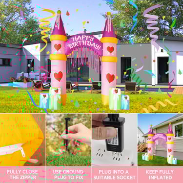 Happy Birthday inflatable