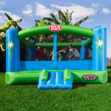 Blast Zone Big Ol Bouncer Inflatable Bounce House w&amp;amp;amp;#x2F;Blower - Huge - Premium Quality - 6 Players