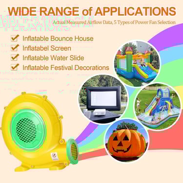 replacement blower motor for bounce house