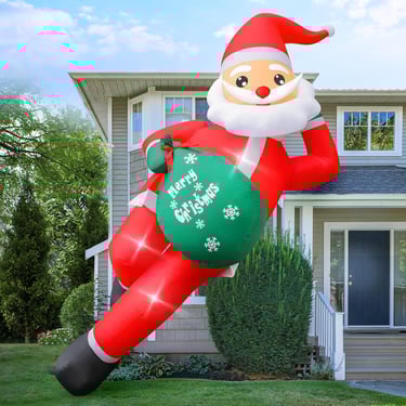 giant inflatable Santa