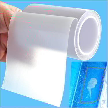 Repair tape roll for inflatable decorations