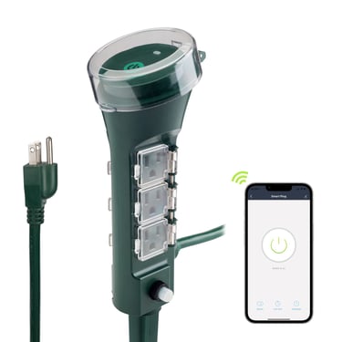 outdoor waterproof outlet plug