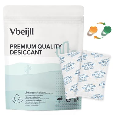 Reusable silica packets