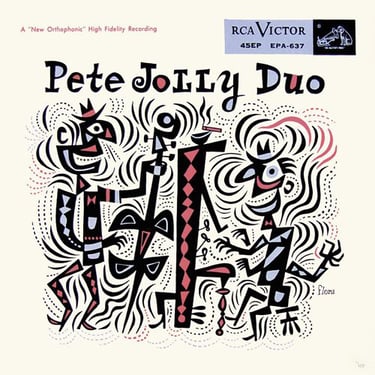 RCA Victor album cover for Pete Jolly Duo
