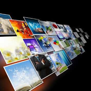 a collection of many visuals and design elements