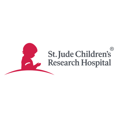 Logo for st. jude's children's research hospital