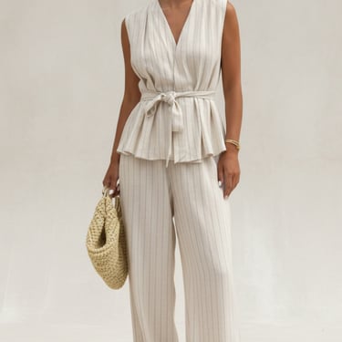 Ashanari sleeveless cotton dress