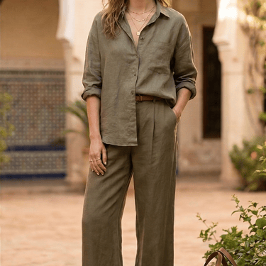 women Ashanari cotton two piece 