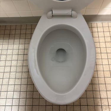 Clean toilet bowl