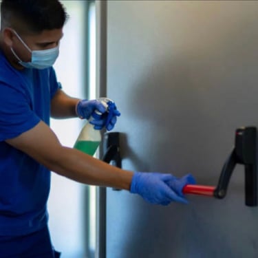 High touch point sanitation