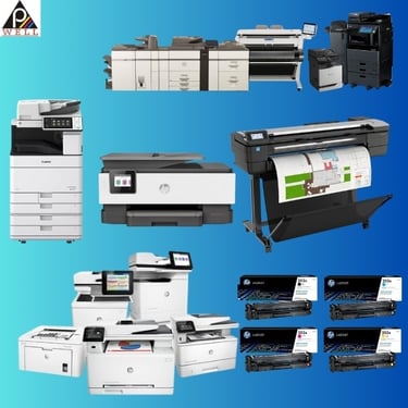 Copiers, Printers and consumables